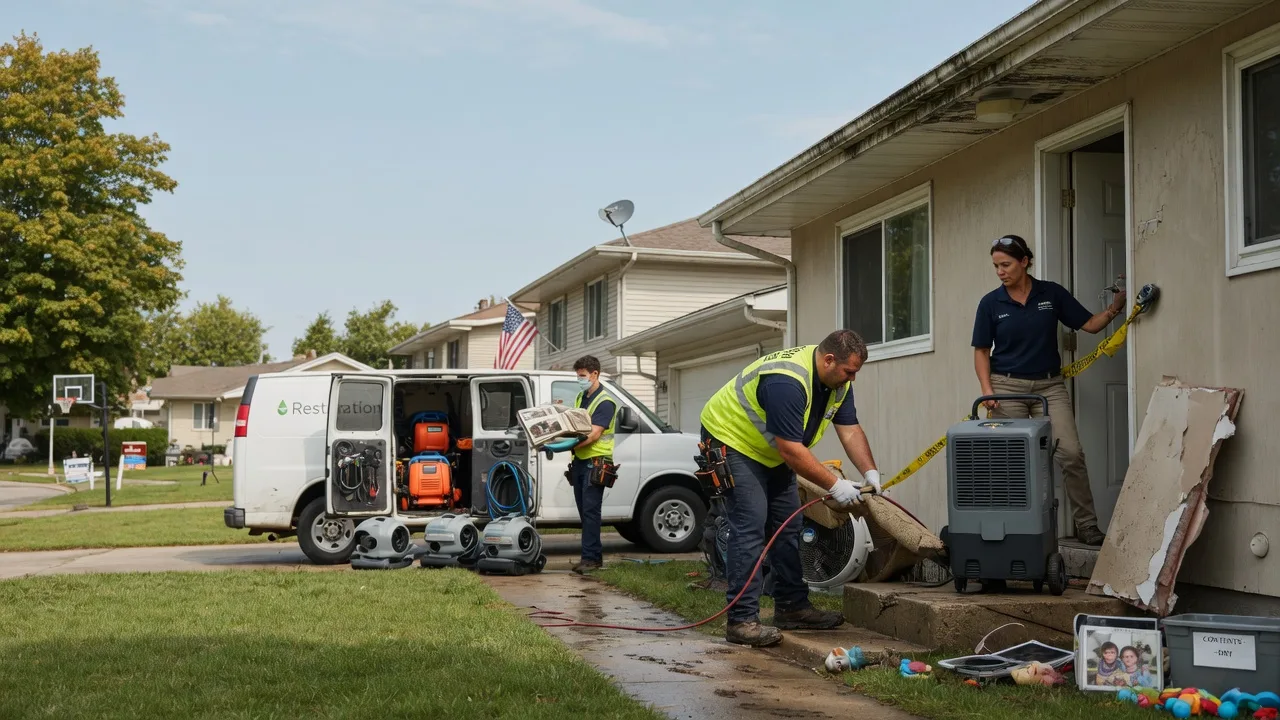 Water Damage Restoration in Vanleer, TN near me
